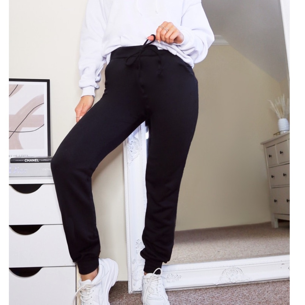 Basic Black Skinny Joggers